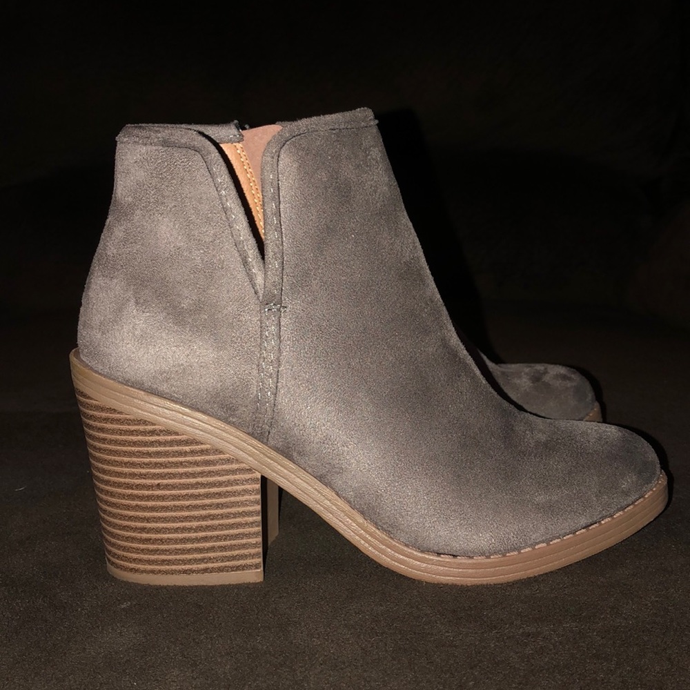 Chunky Heel Booties